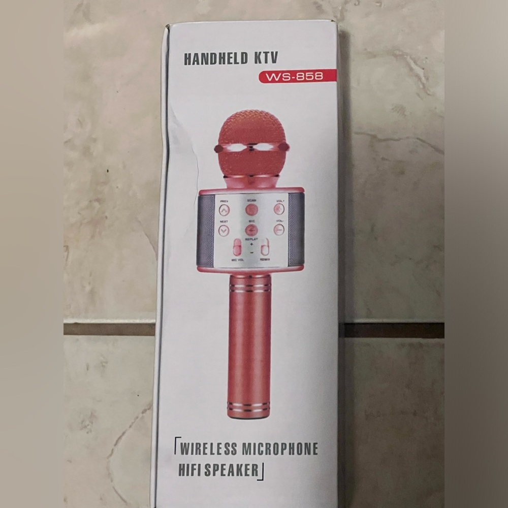 Portable Karaoke Microphone
